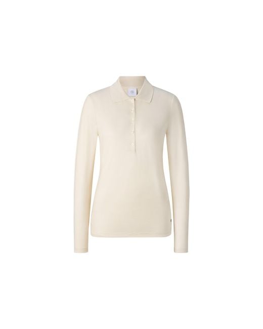 Bogner Natural Whoopy Polo Long-sleeve Top