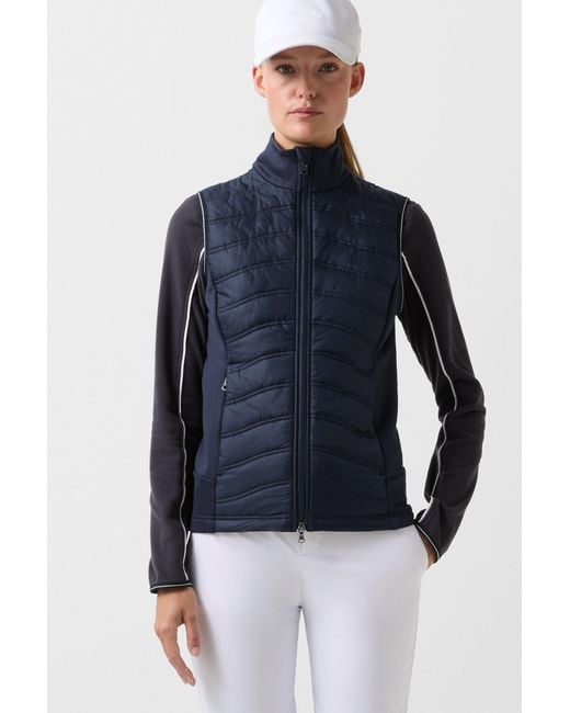 Bogner Blue Midlayer-Hybrid-Weste Fibi