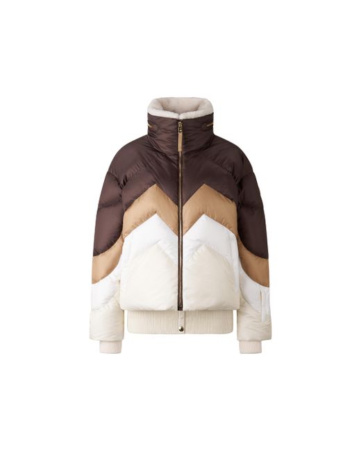 Bogner Brown Vanja Down Ski Jacket For