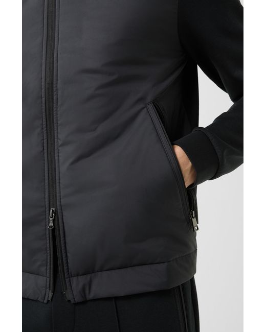 Bogner Black Rover Hybrid Jersey Jacket For for men