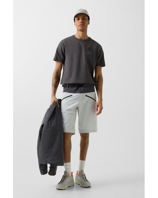 Bogner Fire + Ice Black Carter Functional Shorts for men