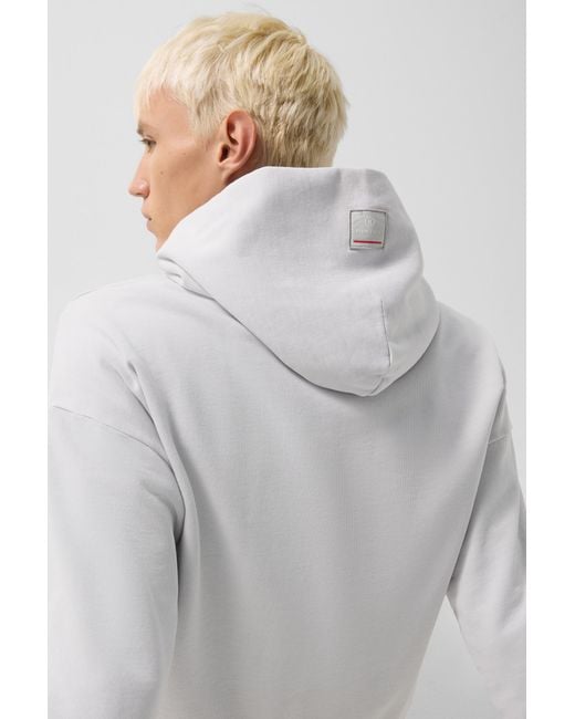 Bogner Fire + Ice Gray Hoodie Ilay for men