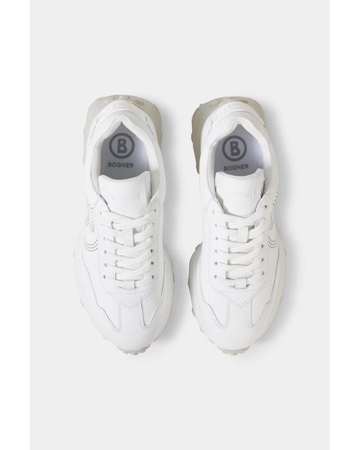 Bogner White Charlotte Trainers