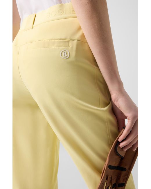 Bogner Yellow Tessi Functional Pants