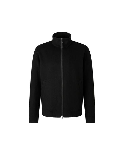 Bogner Black Doubleface Blouson Brice for men