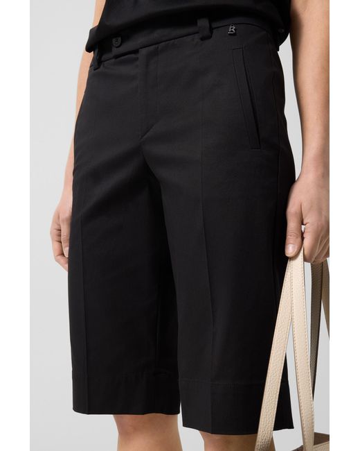 Bogner Black Bermuda Shorts Lara For