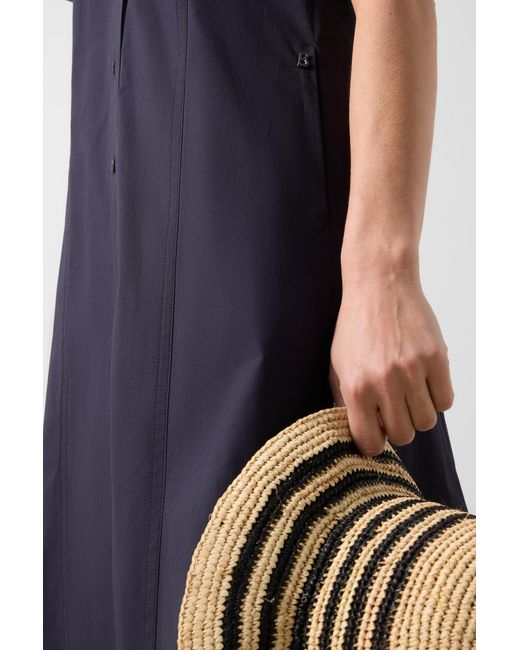 Bogner Blue Poplin Blouse Dress Alison