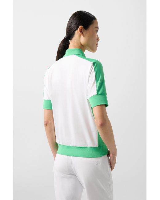 Bogner Green Arabell Functional Short-Sleeved Top For