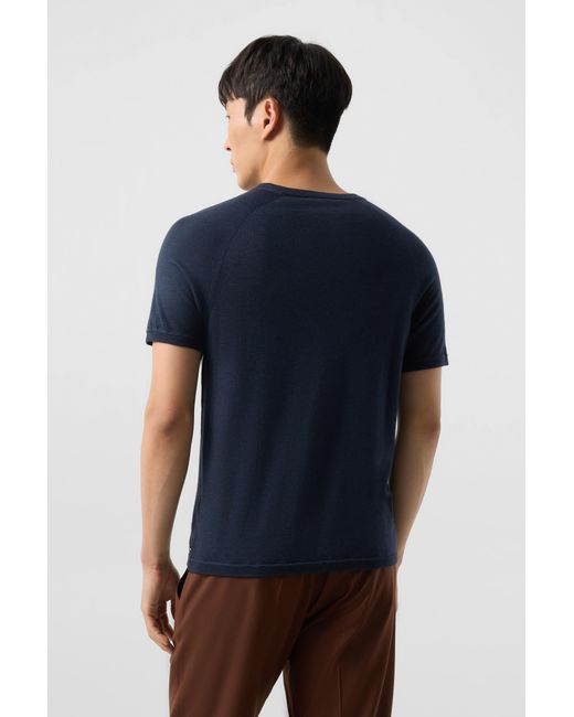 Bogner Blue Osaka Merino Shirt for men