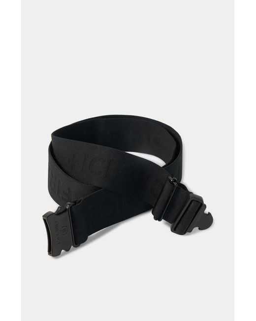 Bogner Fire + Ice Black Joe Stretch Belt for men