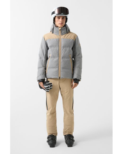 Bogner Gray Wali Down Ski Jacket for men