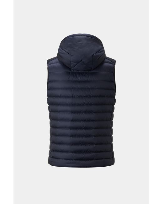 Bogner Blue Lonne Lightweight Down Gilet for men