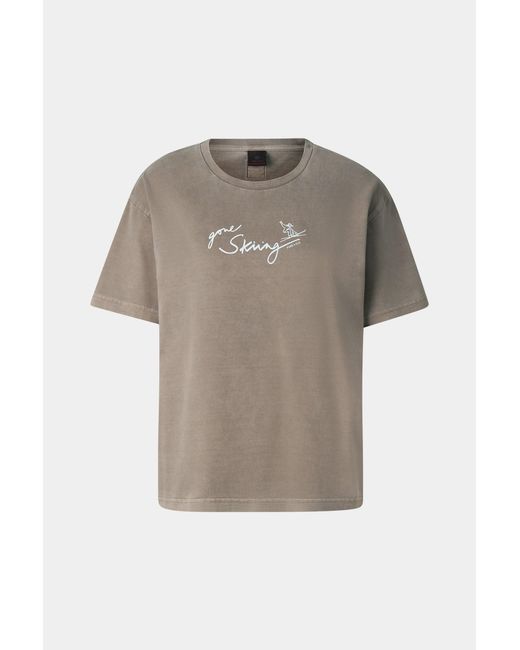 Bogner Fire + Ice Gray Cara Cotton T-shirt