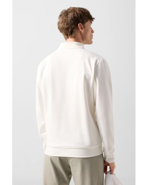Bogner White Cajus Polo Sweatshirt For for men
