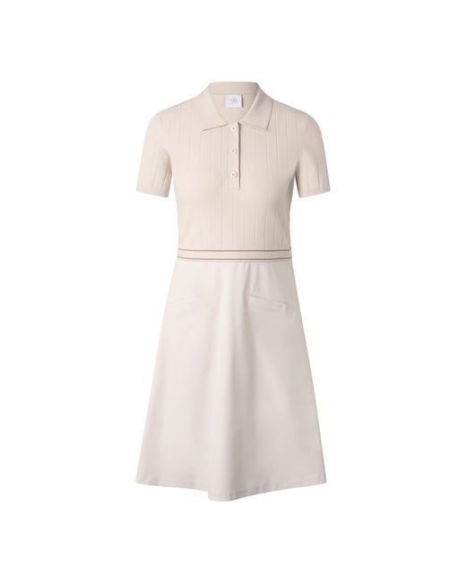 Bogner Natural Selin Polo Dress For