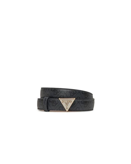 Guess Women Belt in Black Lyst