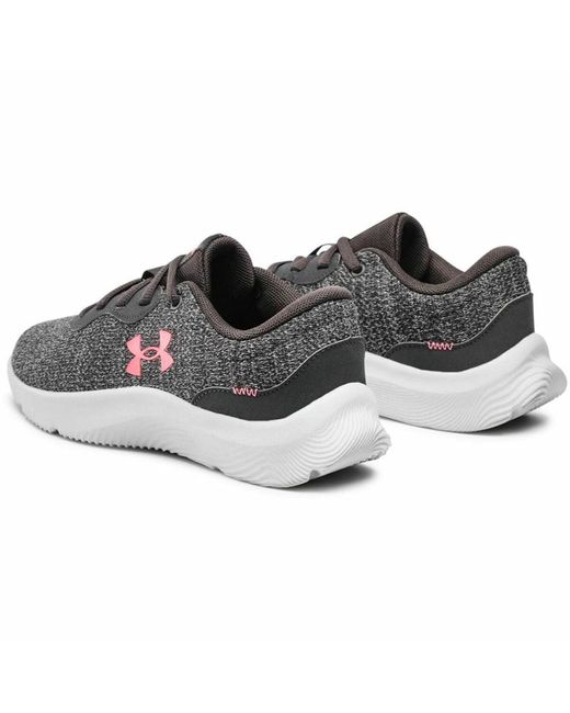 Under Armour Sports Trainers For Women Mojo 2 3024131 105 Grey in Black |  Lyst