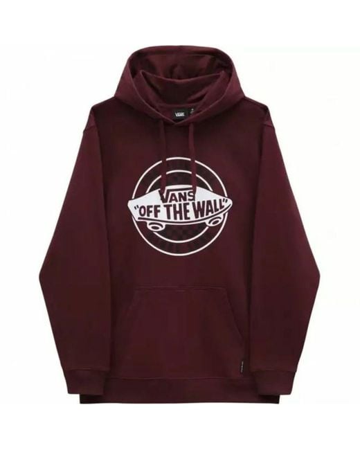 Vans Men s Hoodie Otw Og 66 Port Royale Brown in Red for Men Lyst