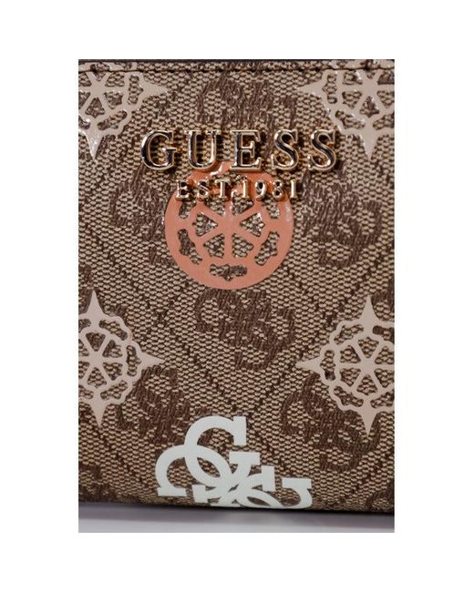 Guess Women Wallet in Natural Lyst