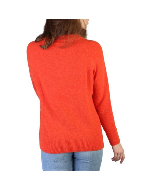 tommy hilfiger orange sweater