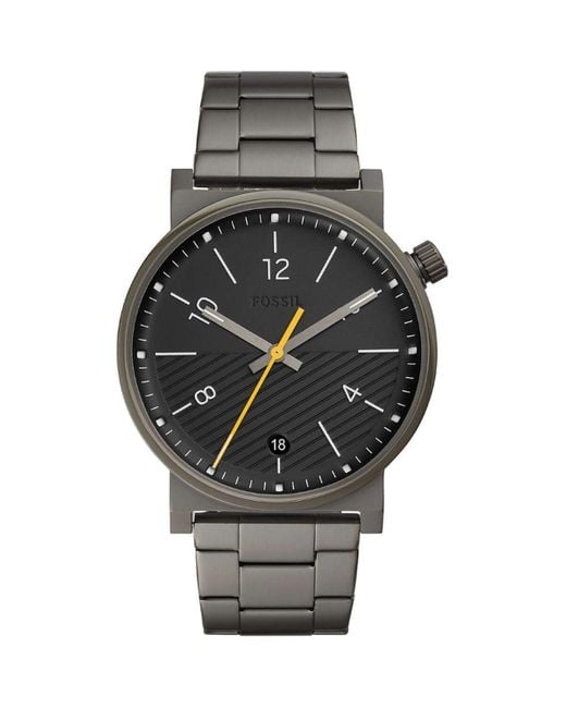 Fossil Men s Watch Barstow in Black for Men Lyst