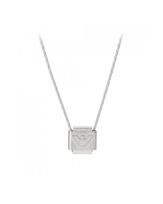 Emporio Armani Men's Necklace Egs2915040 in Metallic for Men | Lyst