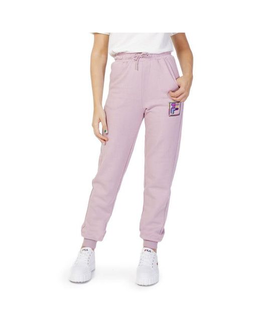 Fila Cotton Women Trousers Save 20 Lyst
