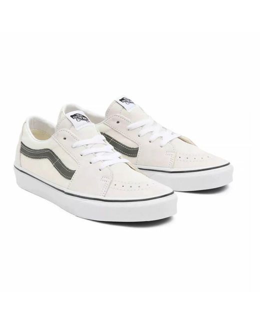 Vans white clearance for men