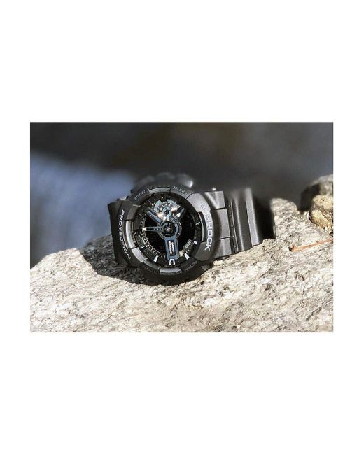 G-Shock Men's Watch Classic Black Silver (ø 55 Mm) for Men | Lyst