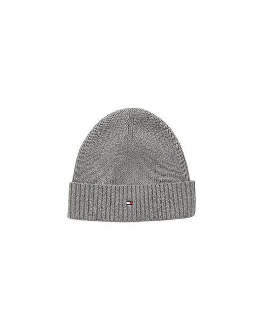 Tommy Hilfiger Cap in Gray for Men | Lyst
