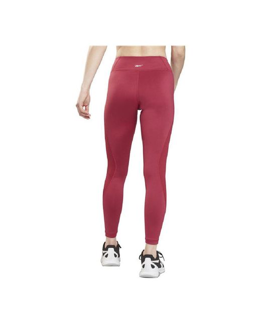 Reebok Sport leggings For Women Workout Ready Mesh W Pink (xs) in