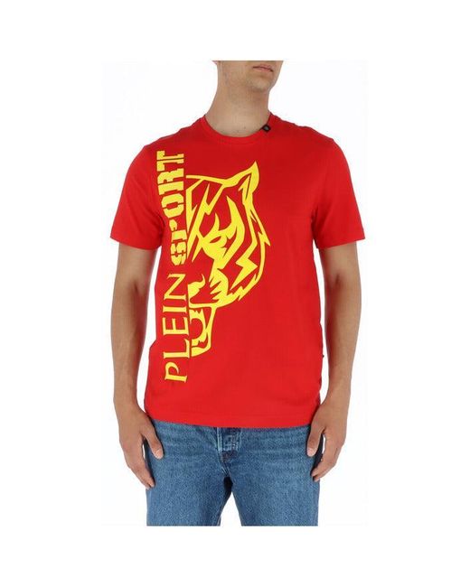 Philipp Plein T-shirt in Red for Men | Lyst