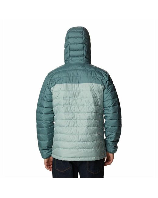 Columbia Men's Sports Jacket Powder Litetm Blue in Green for Men Lyst