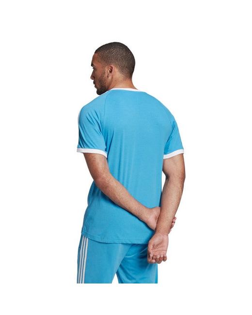 light blue mens adidas t shirt