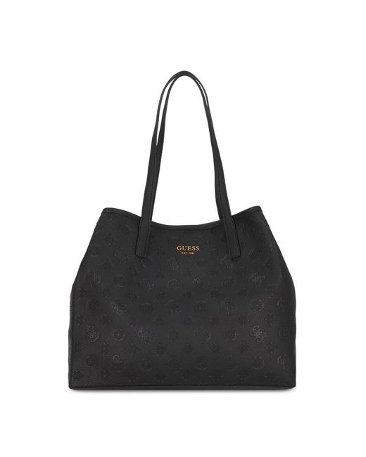 Guess Vikky Shopping Bag in Black | Lyst