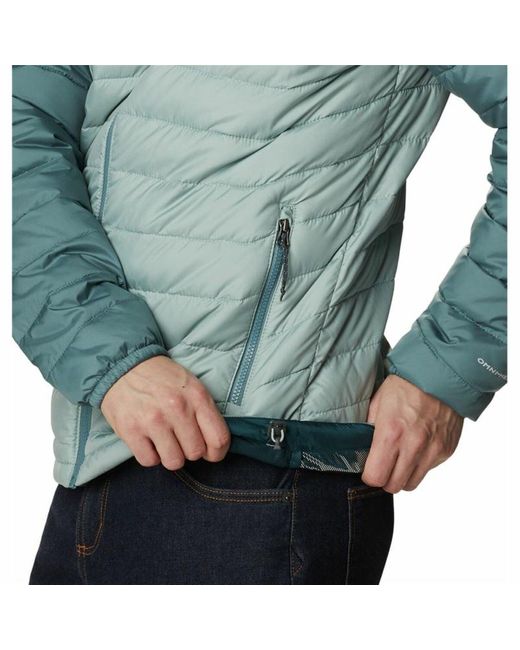 Columbia Men's Sports Jacket Powder Litetm Blue in Green for Men Lyst