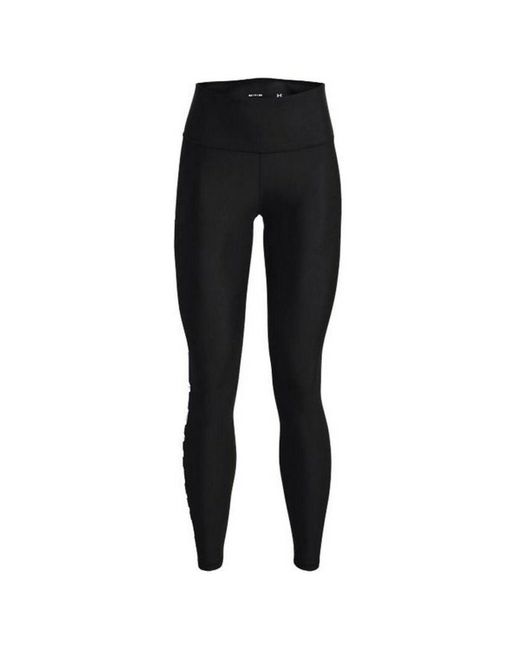 Under Armour Sport leggings For Women Heatgear Branded Black | Lyst UK