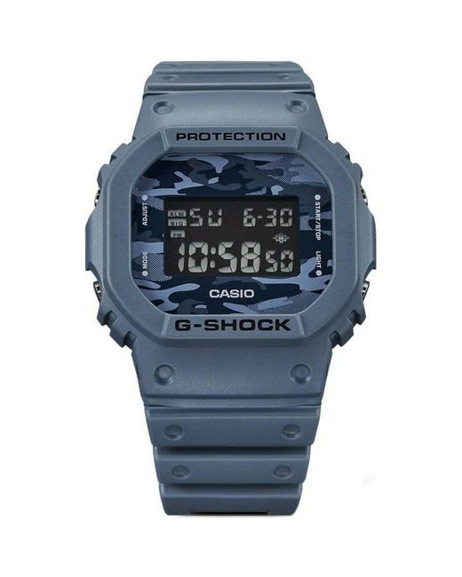 G shock sales blue camo