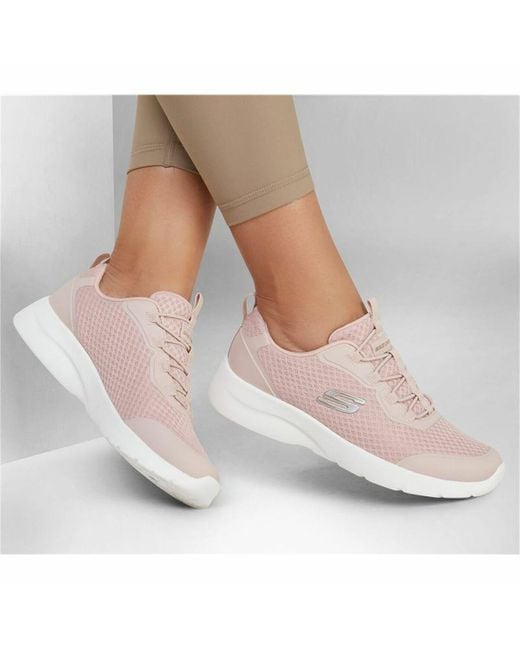 Skechers Sports Trainers Lyst | Light For Dynamight Women 2.0 Pink