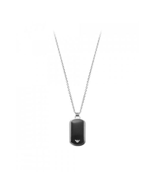 Emporio Armani Men's Necklace Egs1726040 in Metallic for Men | Lyst UK