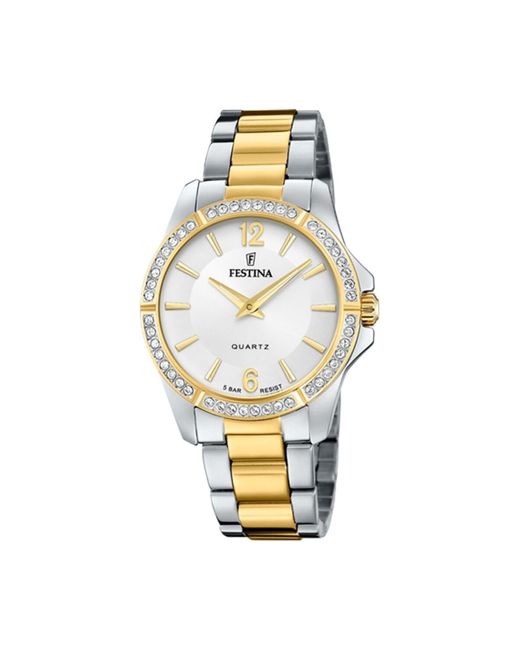 Montre festina online femme bicolore