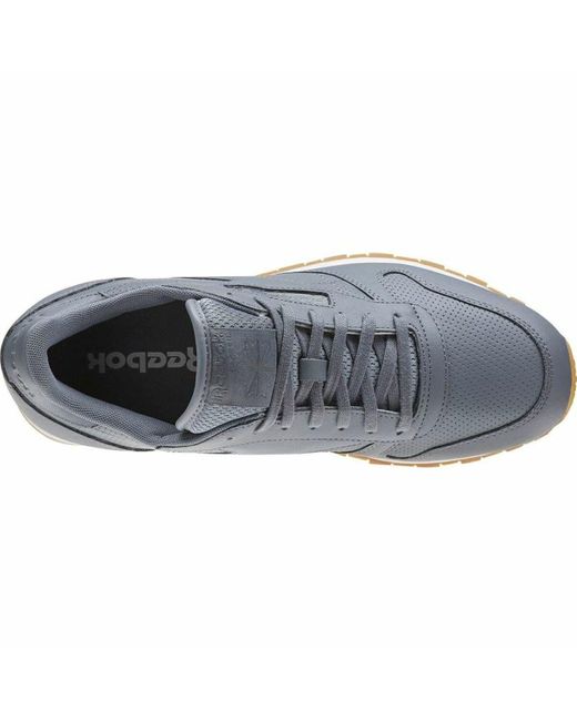 Procesando exterior Desobediencia Reebok Men's Casual Trainers Classic Leather Pg Asteroid Grey in Blue for  Men | Lyst