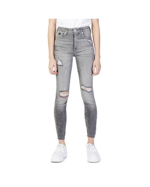 Calvin Klein Denim Women Jeans in Black Lyst