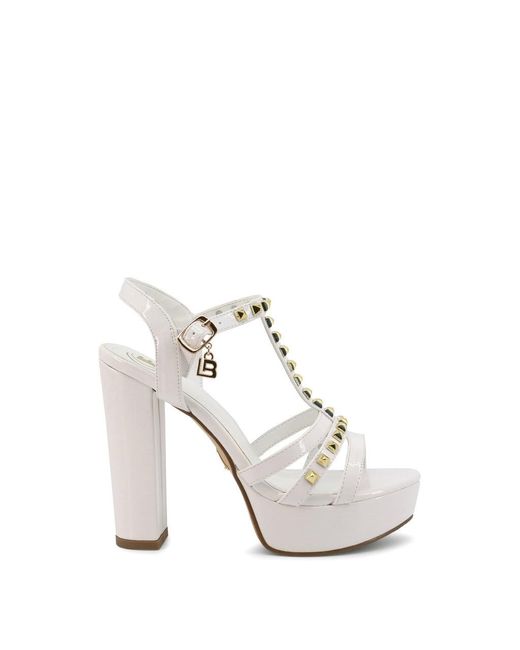Laura Biagiotti Leather Sandals in White - Lyst