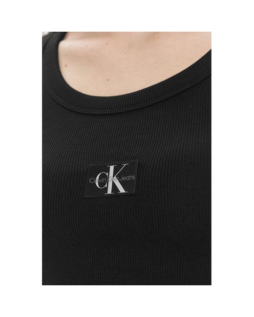 Calvin Klein Women Undershirt in Black | Lyst