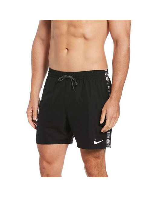 Nike Synthetic Men Swimwear in Black for Men Lyst