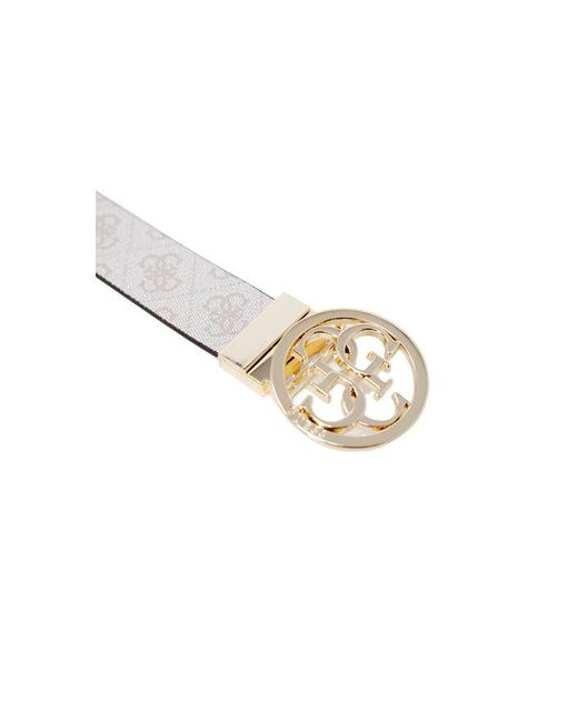 Guess Women Belt in Metallic Lyst