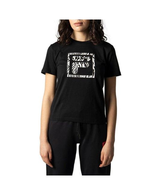 black fila t shirt women's