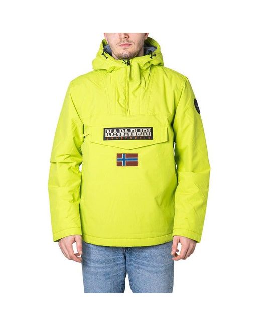 napapijri yellow jacket