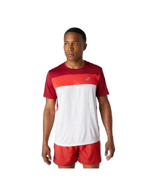 asics t shirt white